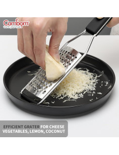 Rallador de Queso Cambom Acero Inoxidable Cuchilla Gruesa 2