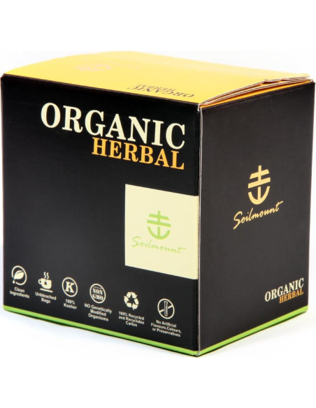 Té de Semilla de Cassia Orgánica Soilmount - 18 Bolsitas