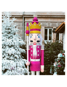 Cascanueces CDL 121.92 cm Madera Brillante K32 Decoración