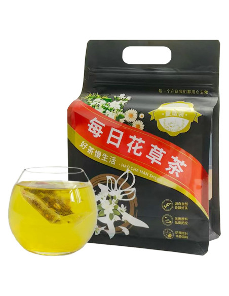 Té Herbal de Flor de Saúco y Semilla de Cassia - 50 Bolsitas