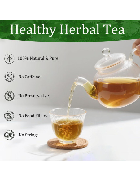 Té Herbal de Flor de Saúco y Semilla de Cassia - 50 Bolsitas