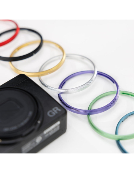 Anillo de Decoración de Lente JJC para Ricoh GR III - Negro