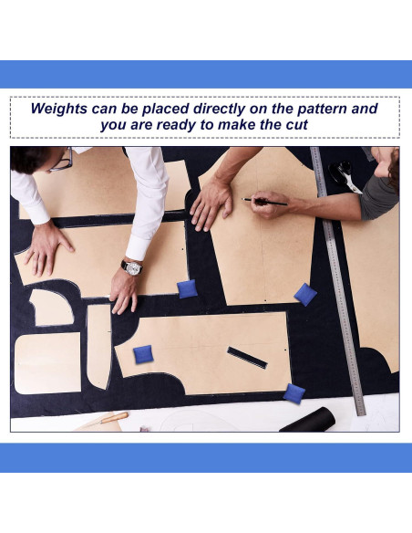 6 Pesas de Patrón Gejoy para Costura y Corte de Tela