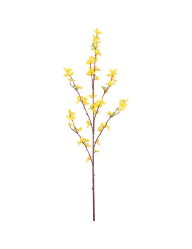 Flores Artificiales de Forsitia OUKEYI - 5 Pcs 94 cm Amarillo
