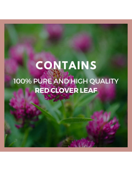 Cápsulas de Hoja de Trébol Rojo Remedy's Nutrition 1000 mg 60 Unidades