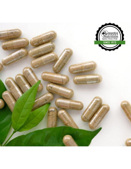 Cápsulas de Hoja de Trébol Rojo Remedy's Nutrition 1000 mg 60 Unidades