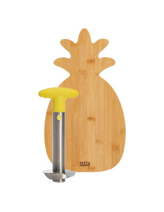 Juego de Cortador de Piña y Tabla de Bambú Tasty - 2 Piezas