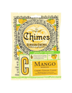 Caramelos de Jengibre Chimes Mango 142 g - Paquete de 1