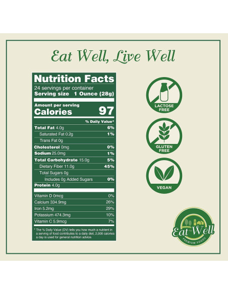 Semillas de Hinojo Eat Well 680 g - 100% Naturales y Frescas