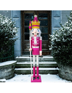 Cascanueces CDL 121.92 cm Madera Brillante K32 Decoración 2