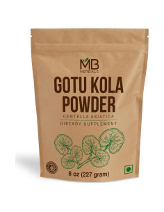 Polvo de Gotu Kola MB Herbals 227g - Centella asiatica