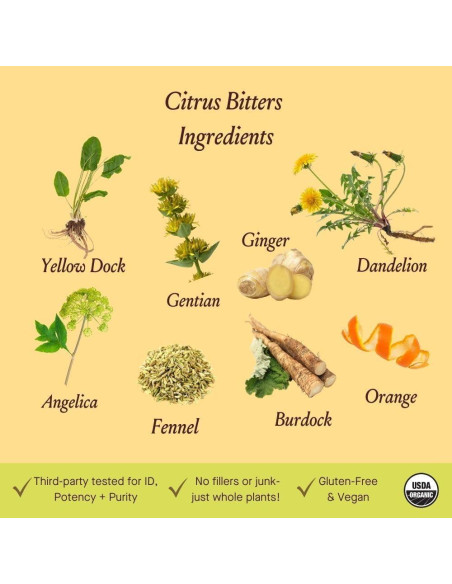 Bitters Digestivos Urban Moonshine Cítricos 59 ml Orgánico