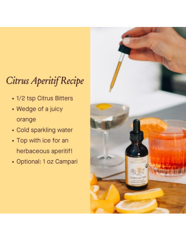 Bitters Digestivos Urban Moonshine Cítricos 59 ml Orgánico