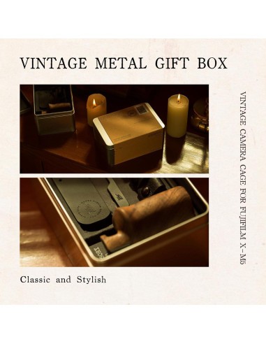 Jaula de Cámara Vintage Tilta para Fujifilm X-M5 - Ligera y Funcional