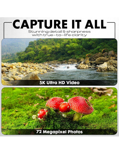 Cámara Minolta 72MP Zoom Óptico 10x Negra MNF10Z-BK