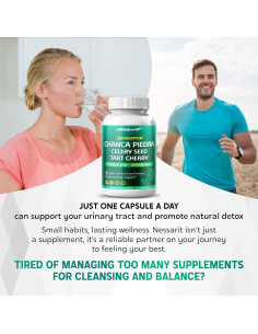 Cápsulas de Chanca Piedra NESSARIT - 150 Unidades - Apoyo Urinario 2