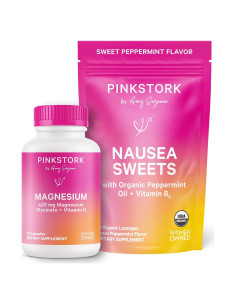 Suplemento de Magnesio Glicinato Pink Stork 60 Cápsulas