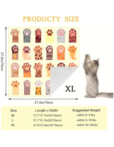 Envoltura Autoadhesiva para Gatos JOOYAR XL 70x70cm 2