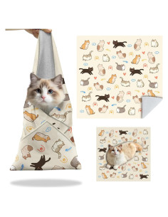 Envoltura Calmante para Gatos Vorruil 70x70 cm Anti-Rasguños