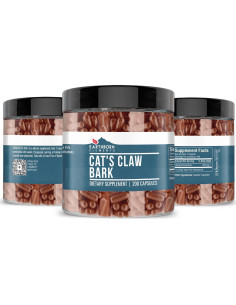 Corteza de Garra de Gato Earthborn Elements 200 Cápsulas Puras 2