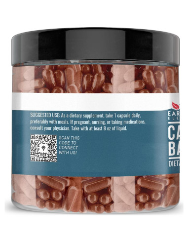 Corteza de Garra de Gato Earthborn Elements 200 Cápsulas Puras