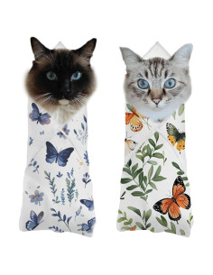 2 Envolturas Autoadhesivas para Gatos Oncpcare 53x53cm Mariposa