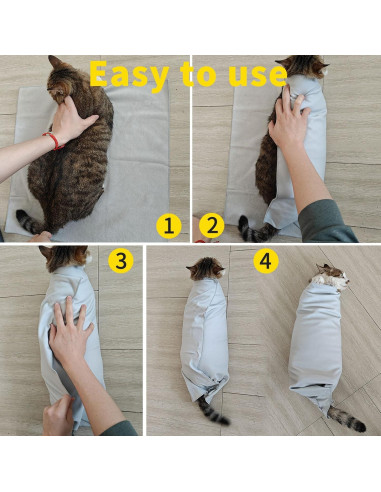 2 Envolturas Autoadhesivas para Gatos Oncpcare 53x53cm Mariposa