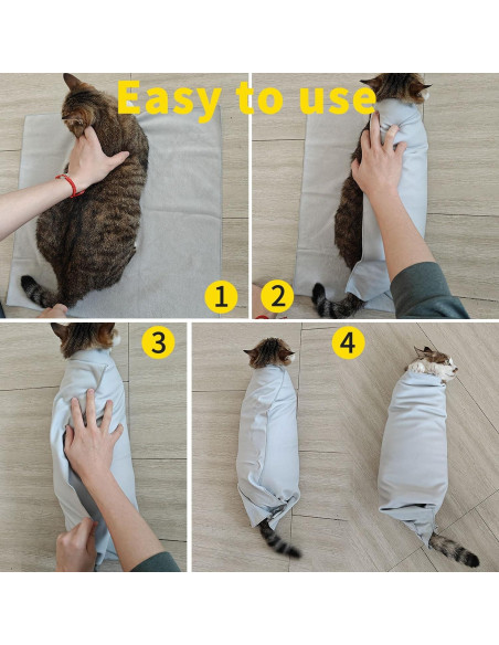 2 Envolturas Autoadhesivas para Gatos Oncpcare 53x53cm Mariposa