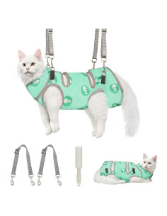 Hamaca Acicalamiento Gatos Supet L 4-8 kg Tela Suave