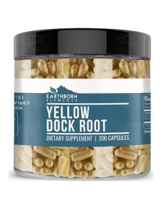 Cápsulas de Raíz de Diente de León Earthborn 200 Unidades Pura