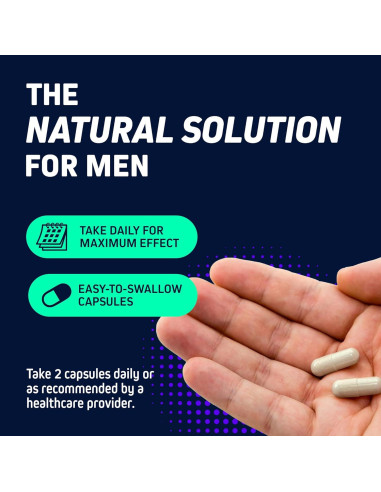 Suplemento Prostonic Ultra Herbtonics - 120 Cápsulas para Próstata y Cabello