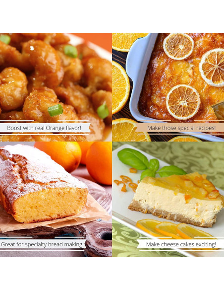 Cáscara de Naranja Granulada Its Delish 0.91 kg - 100% Natural