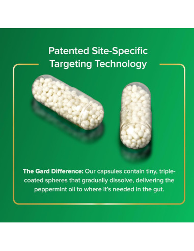 Suplemento Digestivo IBgard - 12 Cápsulas de Aceite de Menta