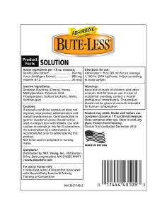 Absorbine Bute-Less Suplemento para Caballos 946ml - Alivio Natural 2