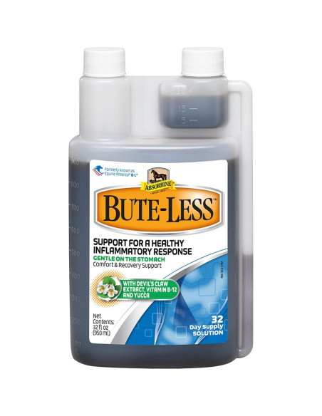 Absorbine Bute-Less Suplemento para Caballos 946ml - Alivio Natural