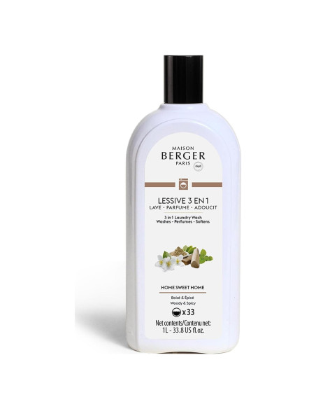 Detergente Lavado de Ropa 3-en-1 Maison Berger 1L - Aroma Hogar Dulce Hogar