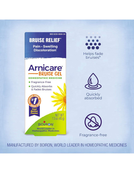 Gel Arnicare Boiron 42.5 g - Alivio natural para moretones