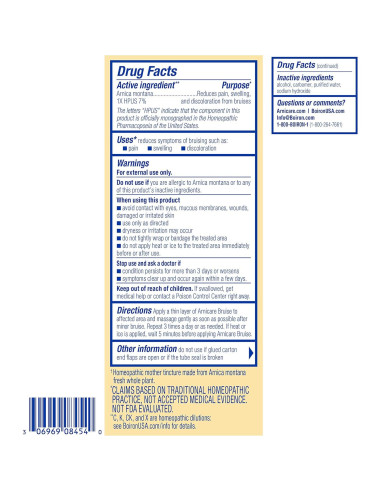 Gel Arnicare Boiron 42.5 g - Alivio natural para moretones