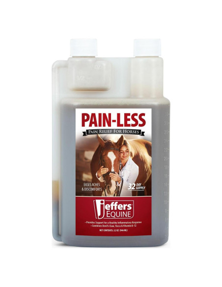 Suplemento Equino Pain-Less Jeffers 32 oz - Confort Articular