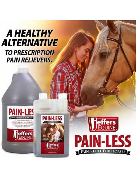 Suplemento Equino Pain-Less Jeffers 32 oz - Confort Articular
