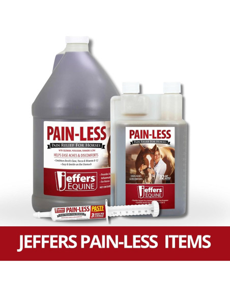 Suplemento Equino Pain-Less Jeffers 32 oz - Confort Articular