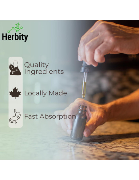 Tintura de Flor de Pasión Herbity 100 ml - Sin Alcohol, Vegano