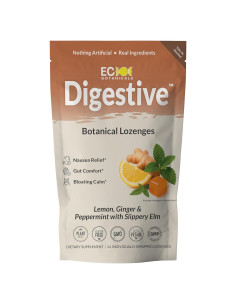 Caramelo Duro Digestivo Essential Candy 85g - Limón, Jengibre, Menta