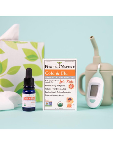 Forces of Nature Alivio Resfriado y Tos Niños 10 ml Homeopático
