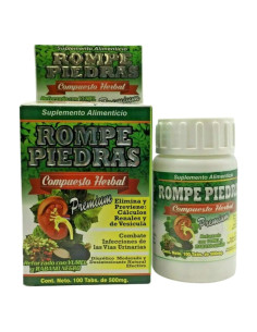 Rompe Piedras Herbal NaturaMex 100 Tabletas Yumel Rábano Negro
