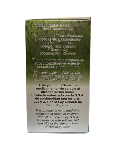 Rompe Piedras Herbal NaturaMex 100 Tabletas Yumel Rábano Negro