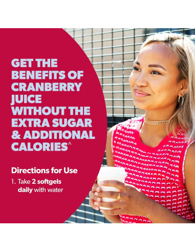 Suplemento de Arándano AZO 100 Cápsulas Blandas Sin Azúcar