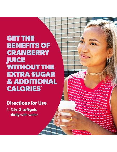 Suplemento de Arándano AZO 100 Cápsulas Blandas Sin Azúcar