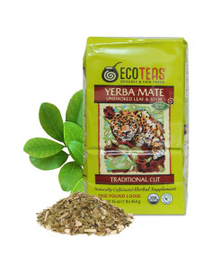 Té de hoja suelta orgánica ECOTEAS 453g - Detox sin ahumar