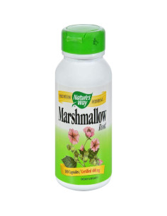 Raíz de Malvavisco Nature's Way 480 mg 100 Cápsulas Veganas 2